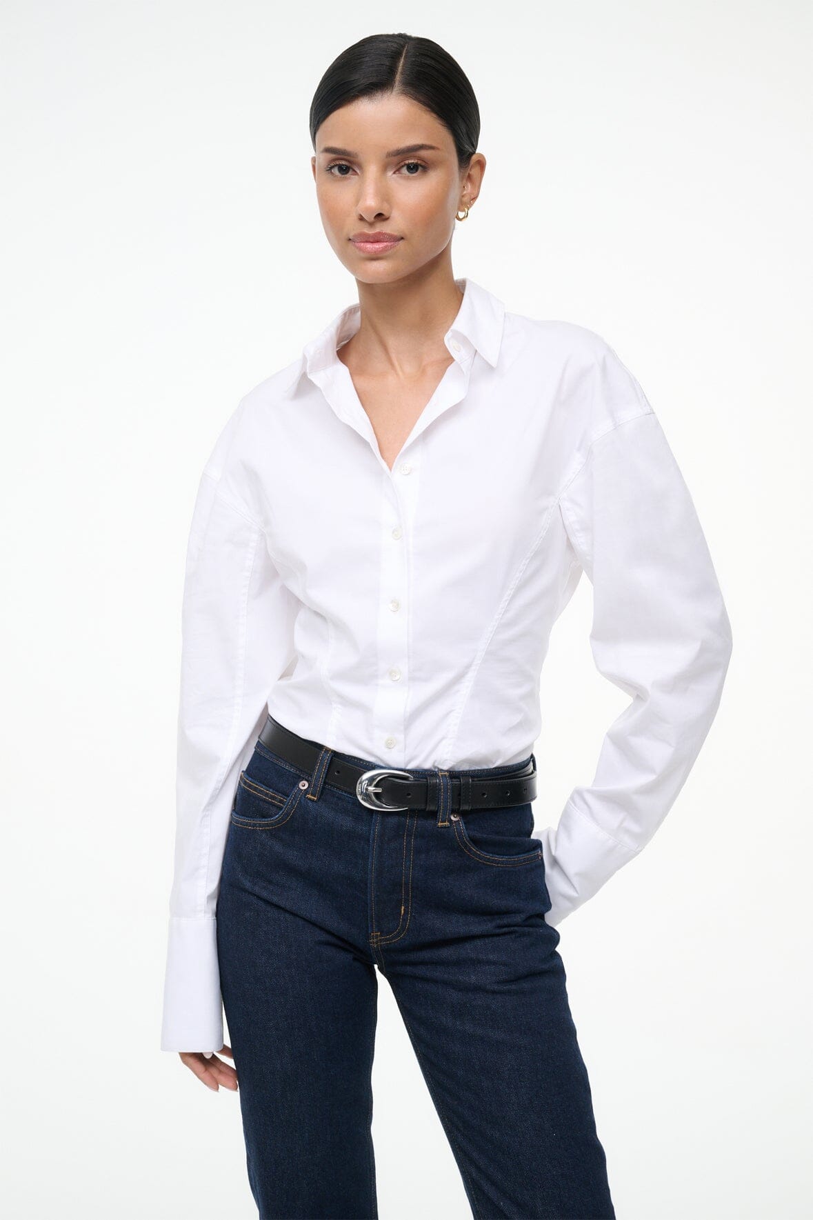 Aida Top White | STAUD New