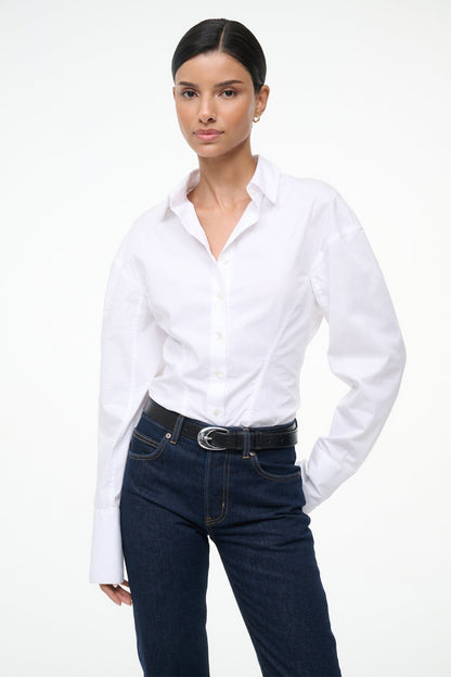 Aida Top White | STAUD New