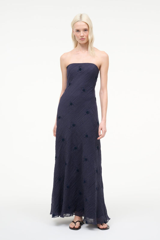 Cassie Dress Navy | STAUD Best Price