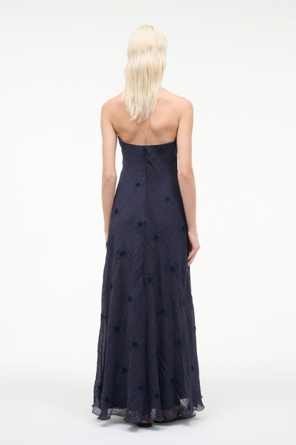 Cassie Dress Navy | STAUD Best Price