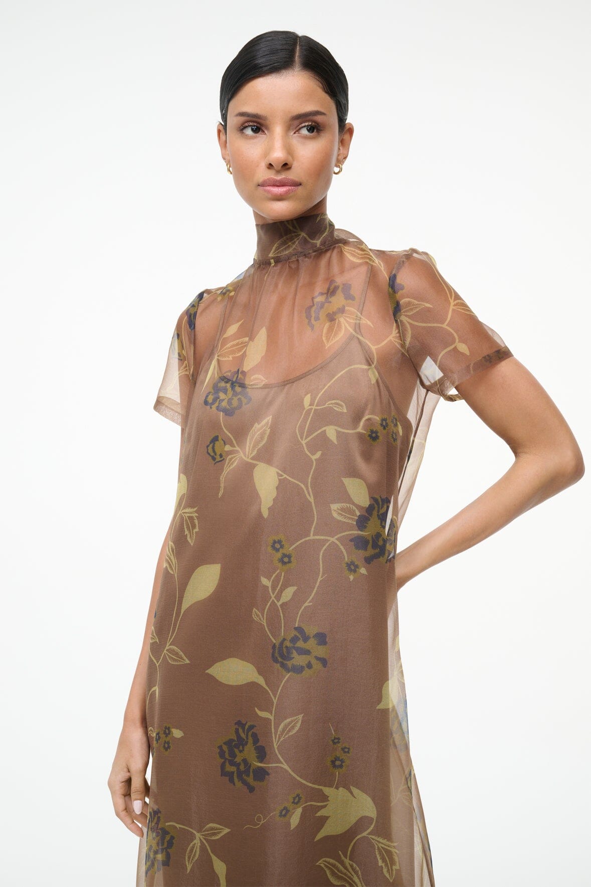 Calluna Dress Vintage Floral | STAUD Essential