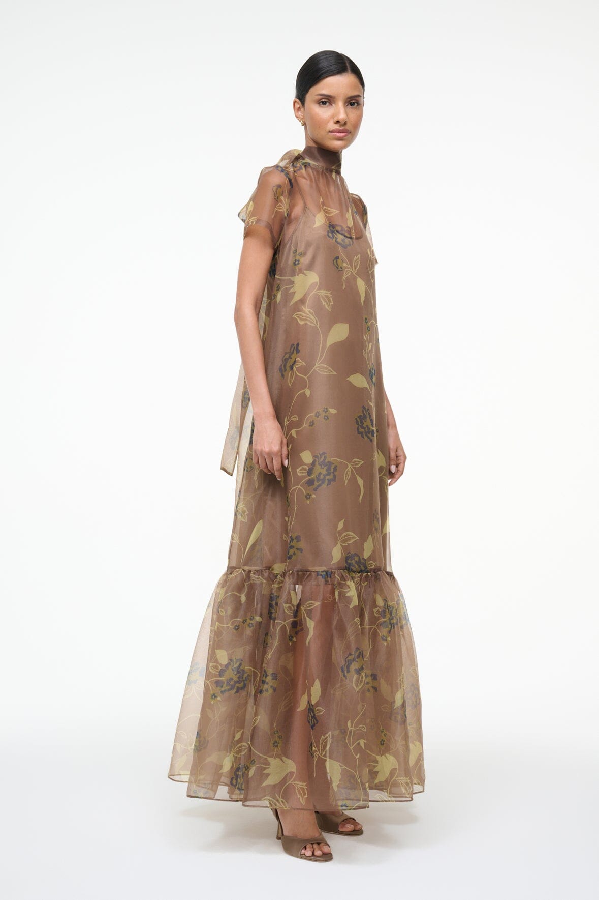 Calluna Dress Vintage Floral | STAUD Essential