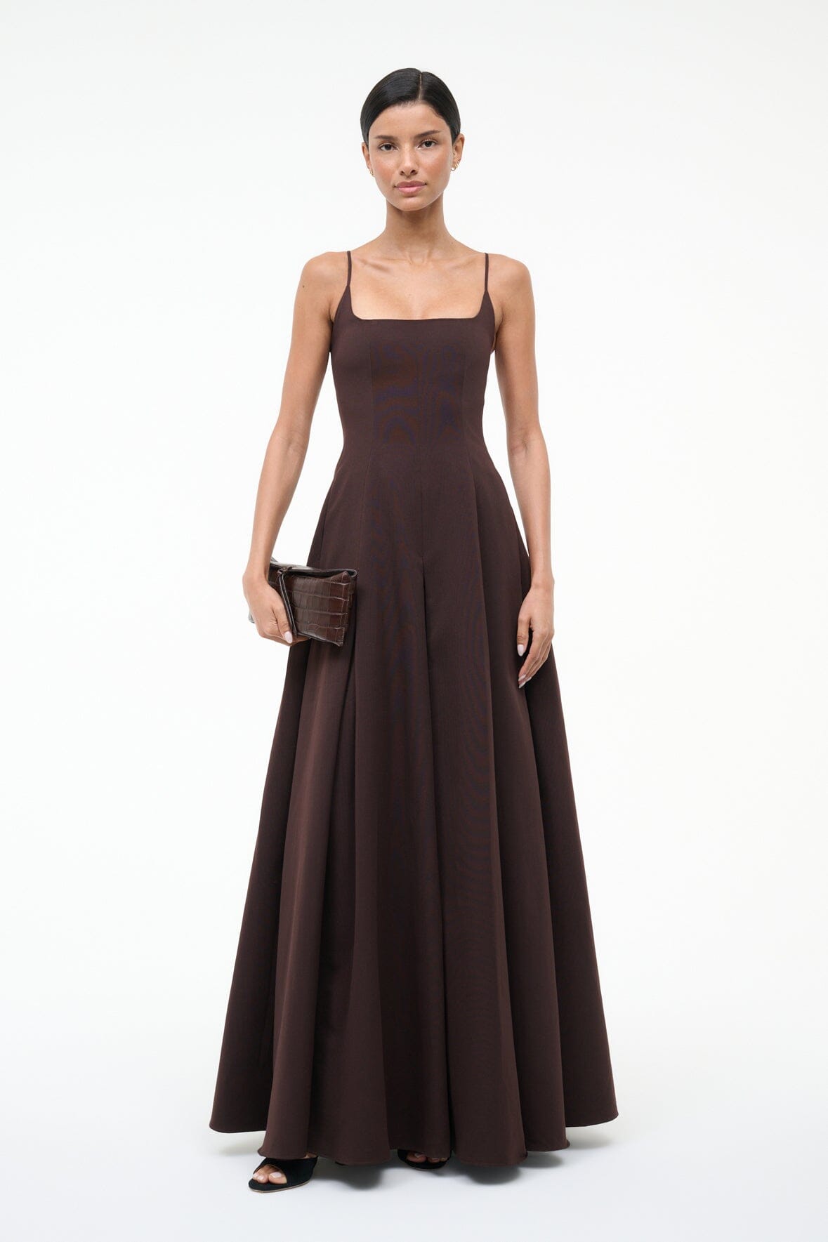 Joy Maxi Dress Earth | STAUD Value
