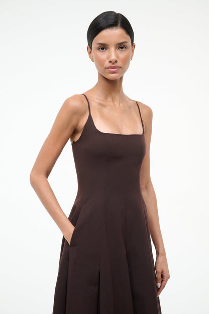 Joy Maxi Dress Earth | STAUD Value