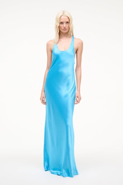 Juanita Dress Pool | STAUD Signature