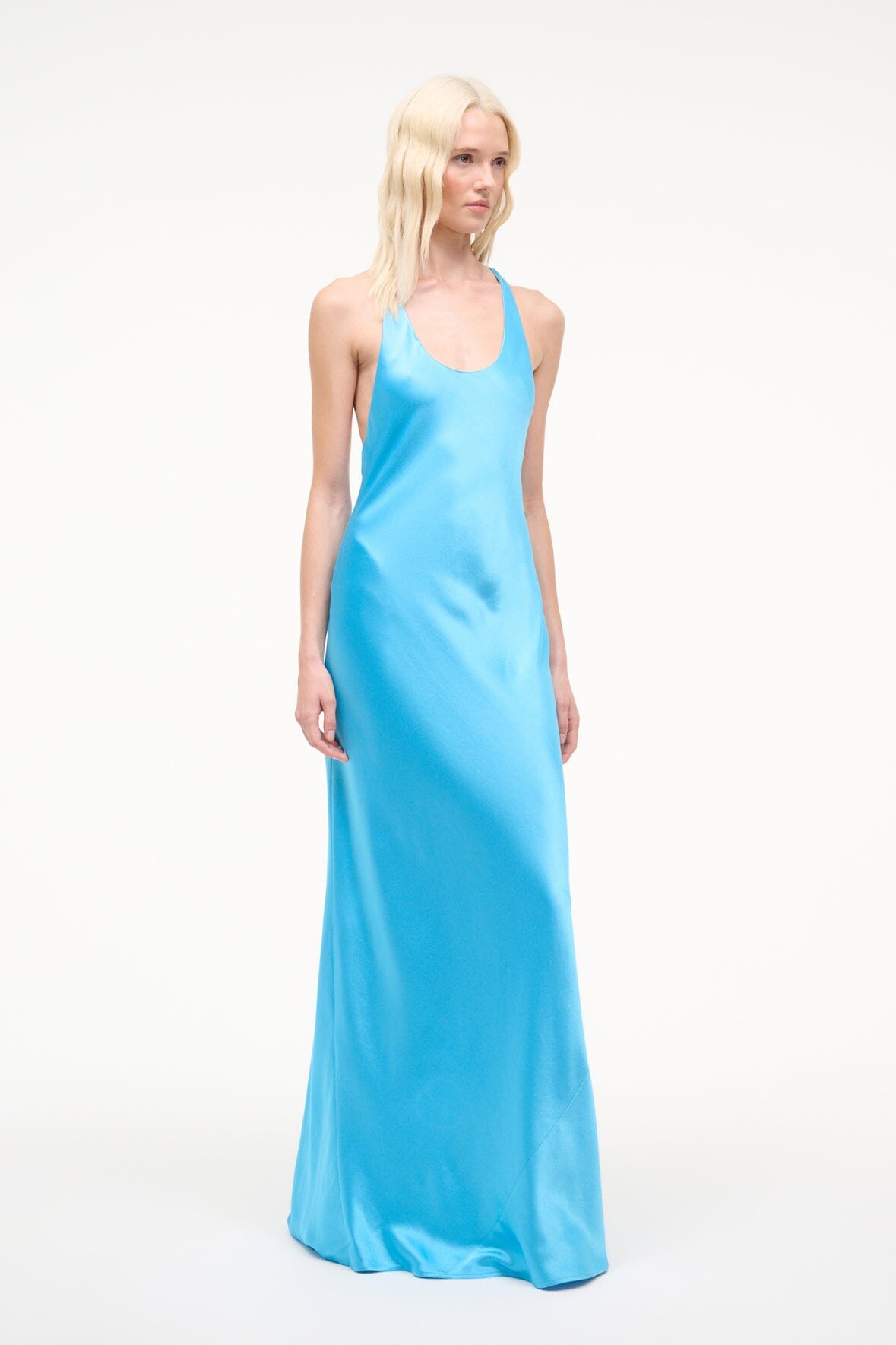 Juanita Dress Pool | STAUD Signature
