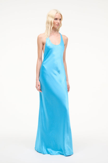 Juanita Dress Pool | STAUD Signature
