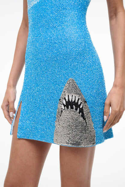 Le Sable Dress Great White | STAUD Classic