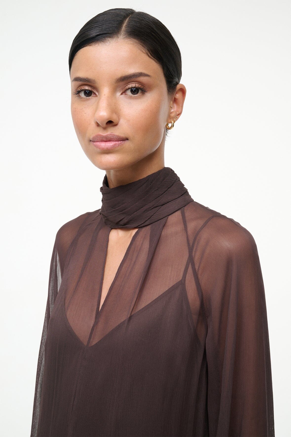 Esther Maxi Dress Earth | STAUD Trending