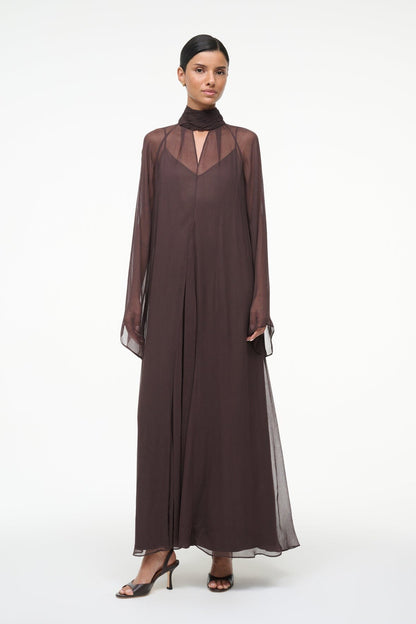 Esther Maxi Dress Earth | STAUD Trending