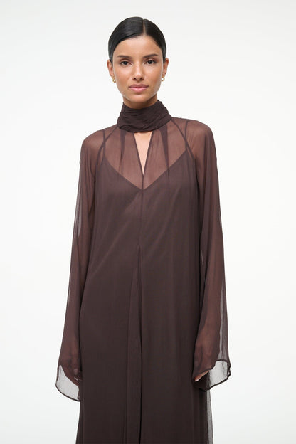 Esther Maxi Dress Earth | STAUD Trending