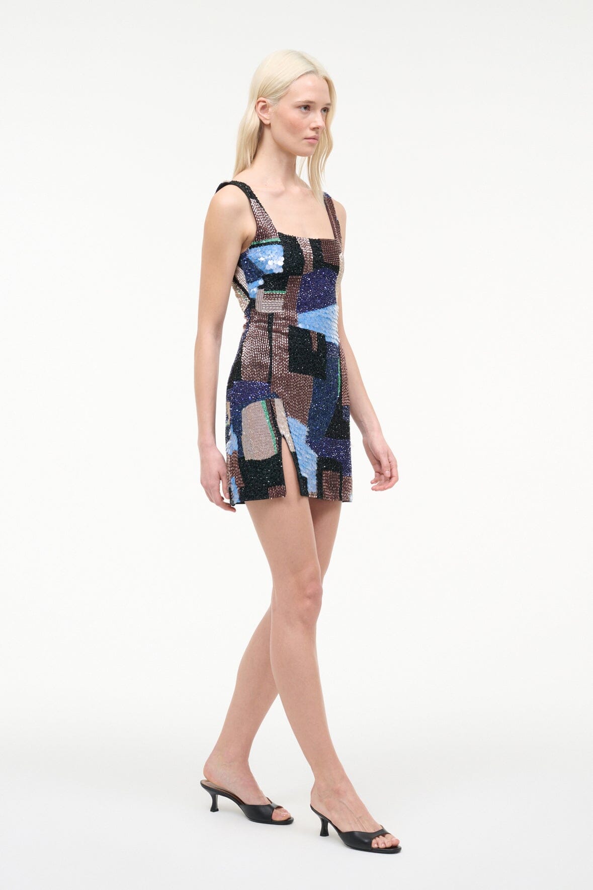 Le Sable Dress Blue Prism | STAUD Featured