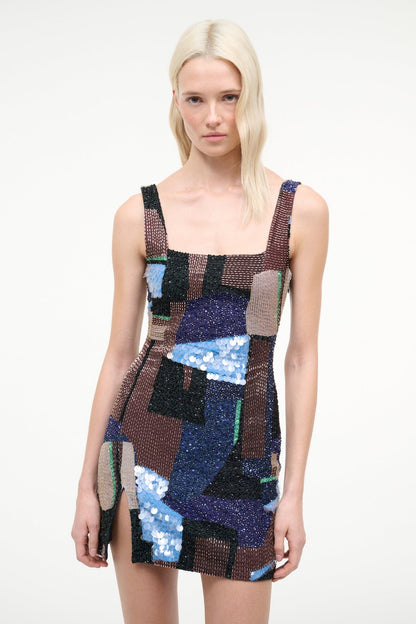 Le Sable Dress Blue Prism | STAUD Featured