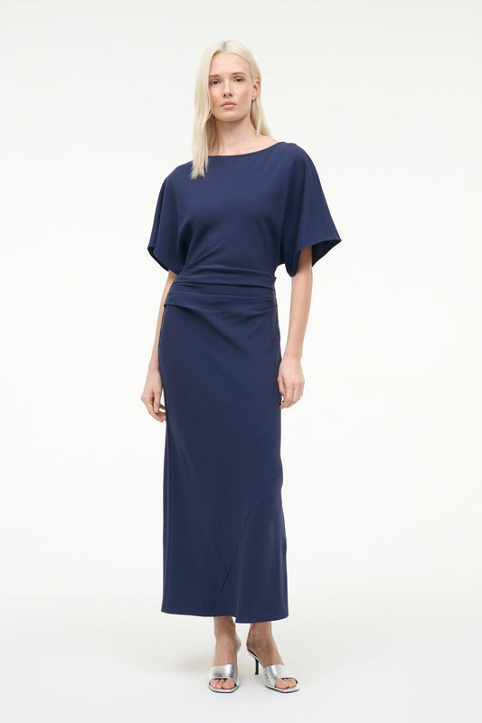 Amelie Dress Navy | STAUD Hot Sale