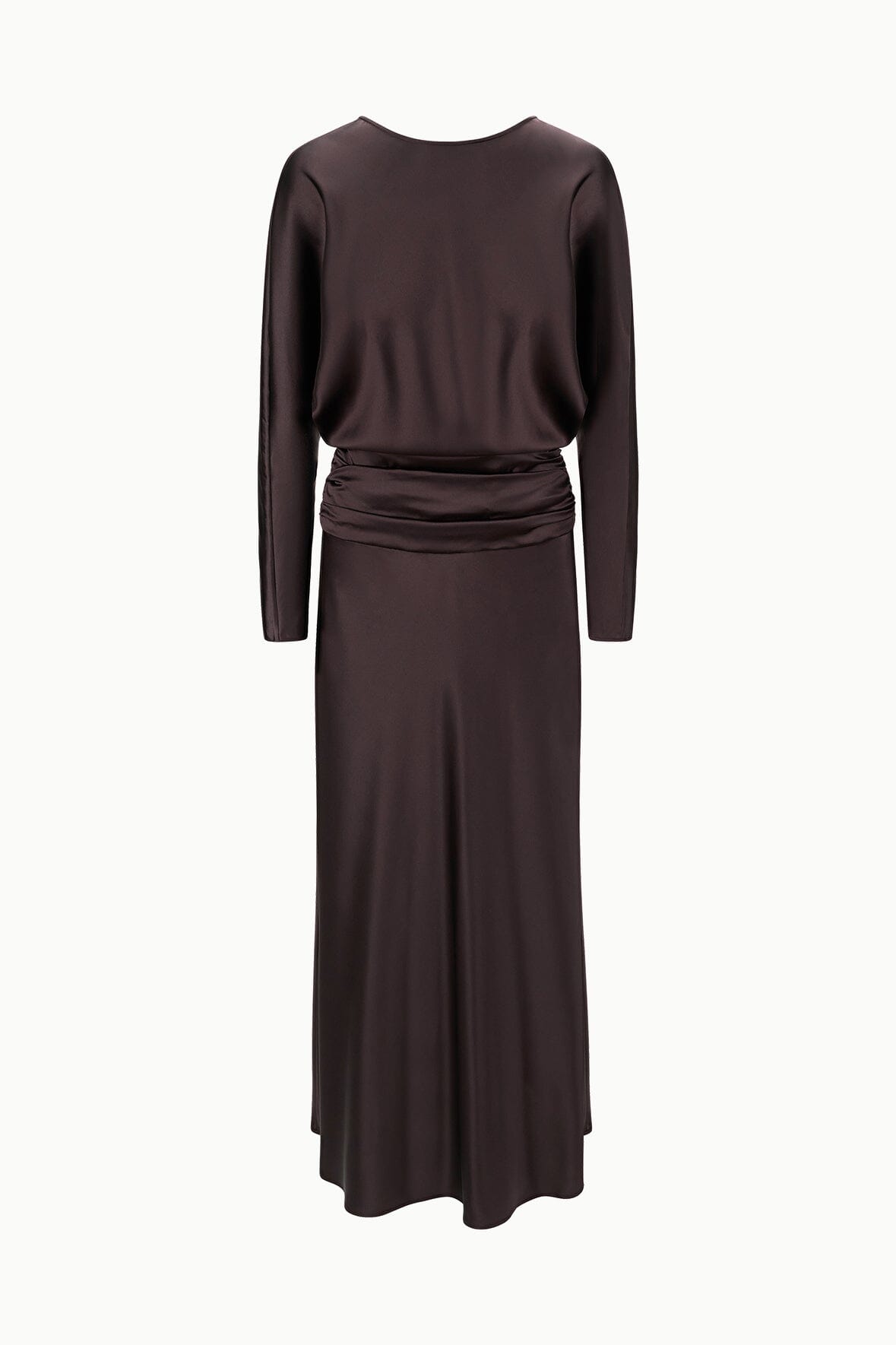 Freda Silk Dress Earth | STAUD Recommended