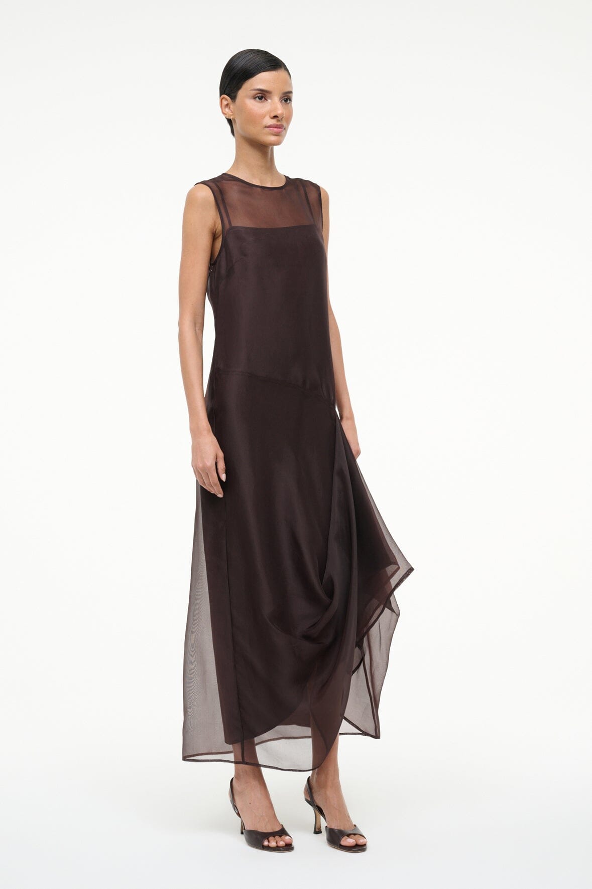 Viola Dress Earth | STAUD Deals