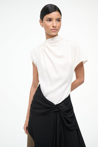 Davina Dress Black Multi | STAUD Deals