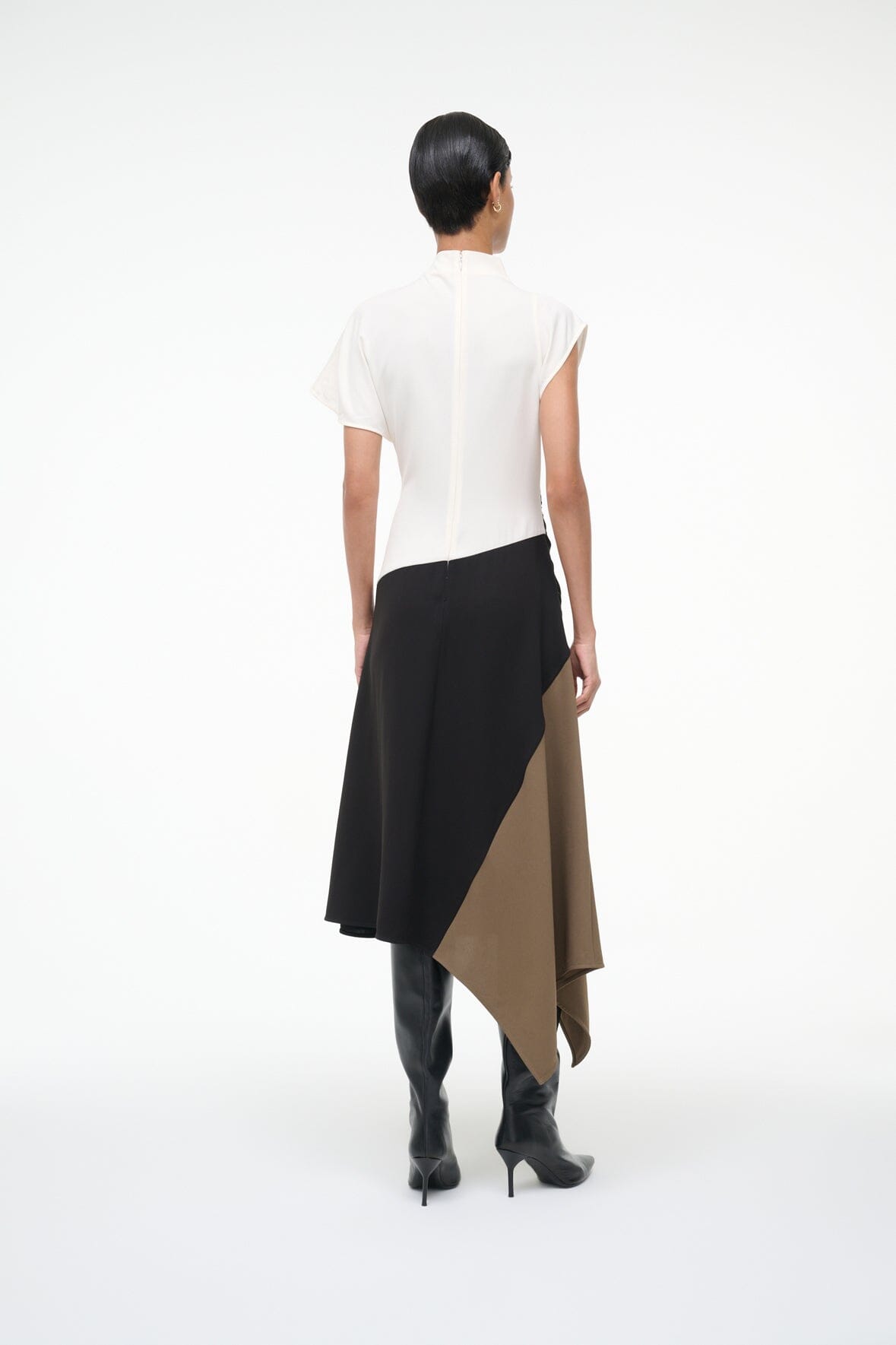 Davina Dress Black Multi | STAUD Deals