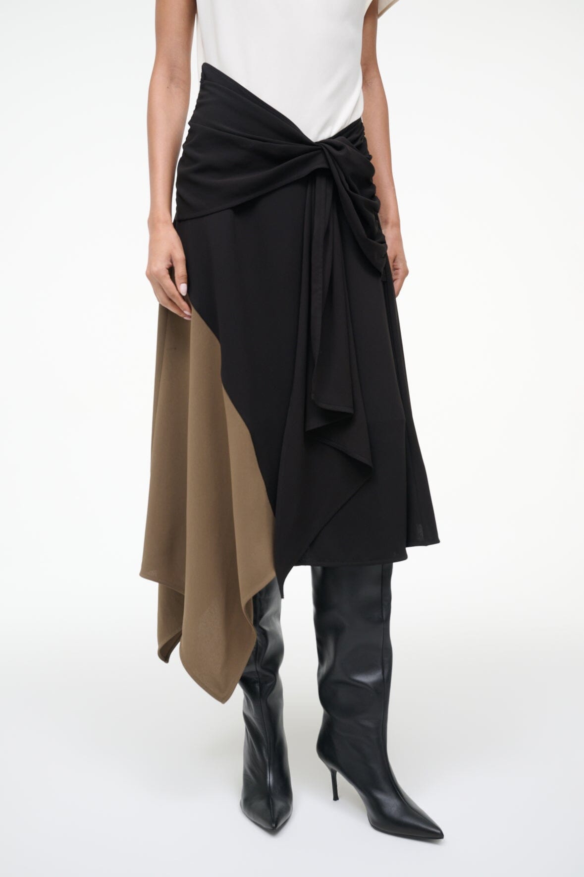 Davina Dress Black Multi | STAUD Deals