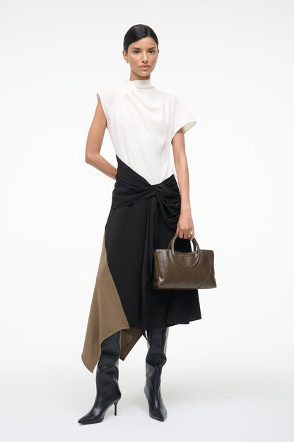 Davina Dress Black Multi | STAUD Deals