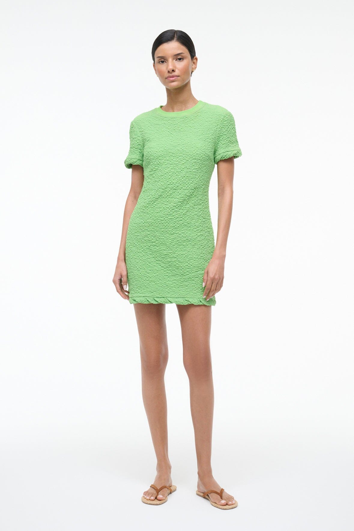 Delia Dress Sprout | STAUD Everyday