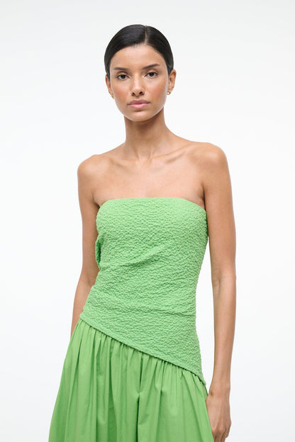 Nia Dress Sprout | STAUD Recommended