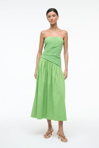 Nia Dress Sprout | STAUD Recommended