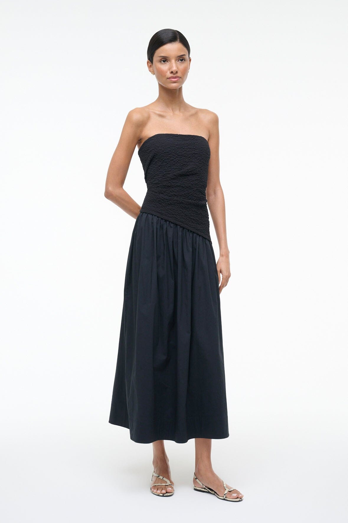 Nia Dress Black | STAUD Quality