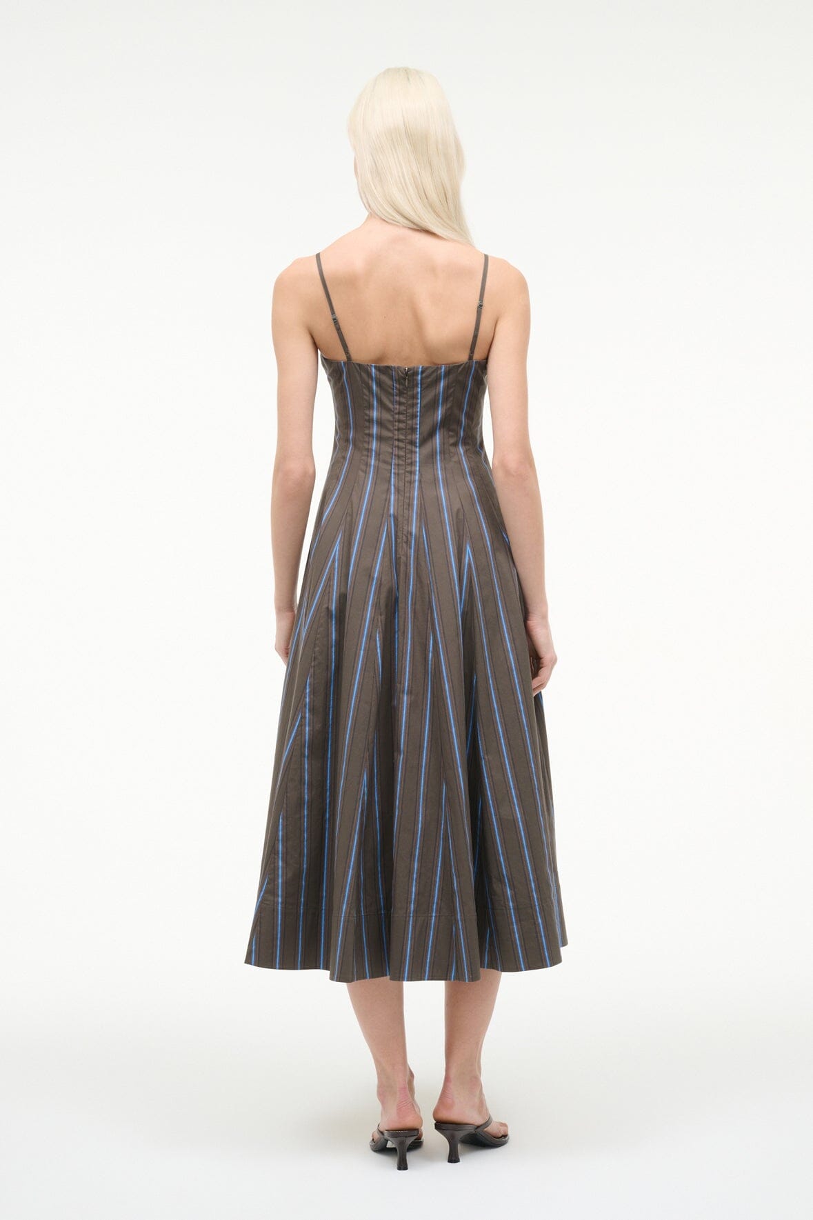 Wylie Dress Huntington Stripe | STAUD Value