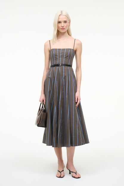 Wylie Dress Huntington Stripe | STAUD Value