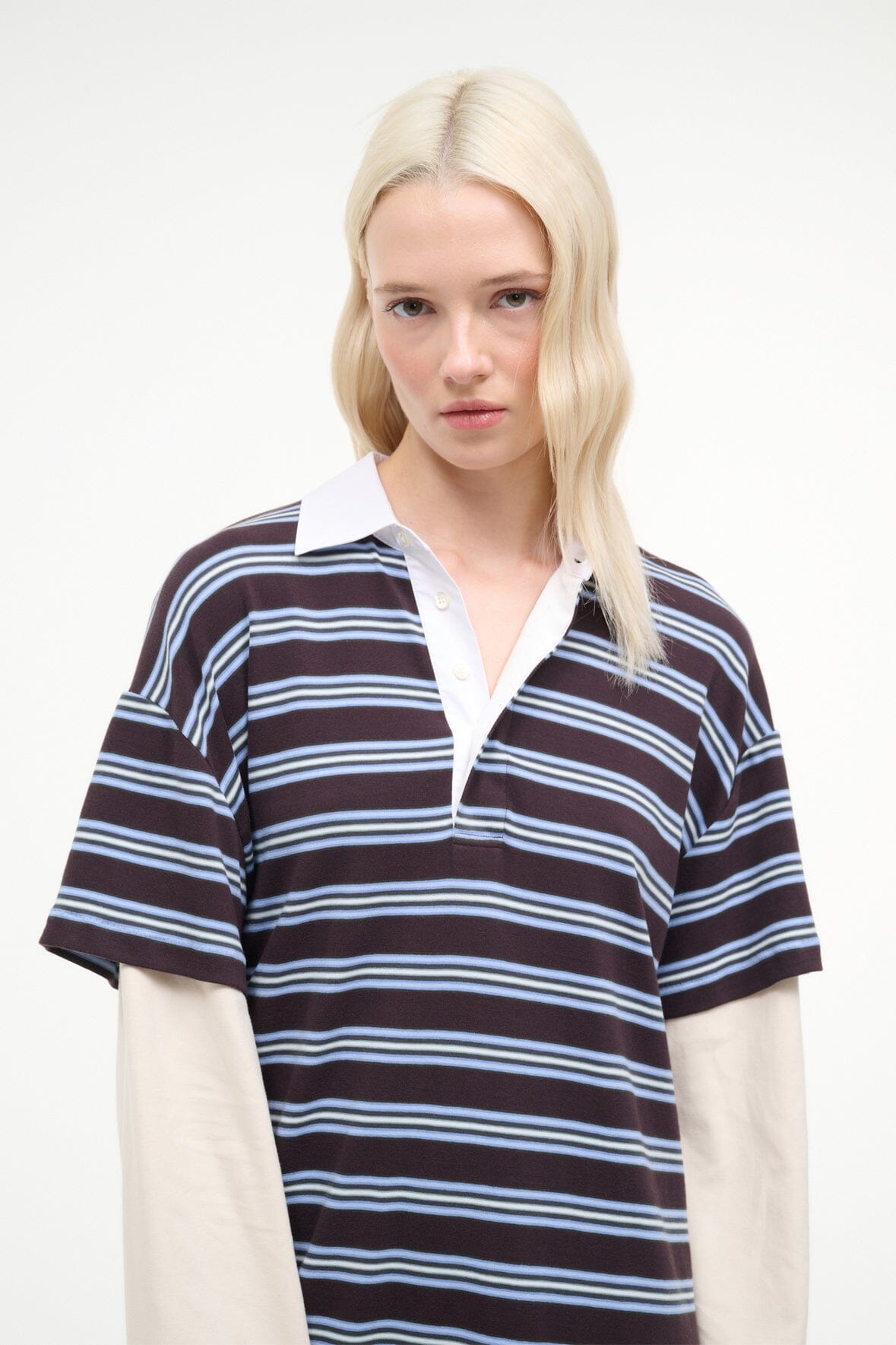 Ivar Dress Redondo Stripe | STAUD Trusted