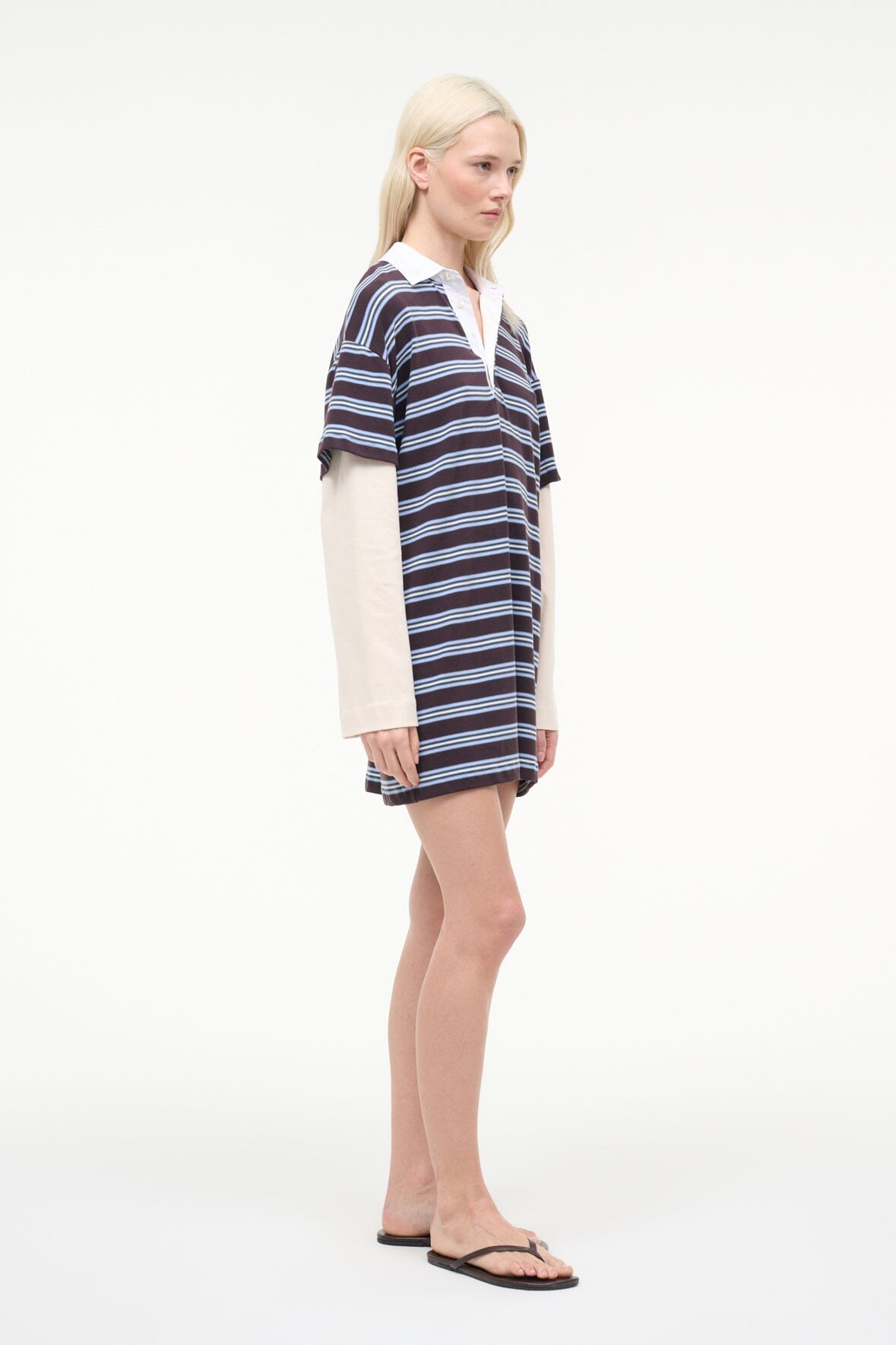 Ivar Dress Redondo Stripe | STAUD Trusted