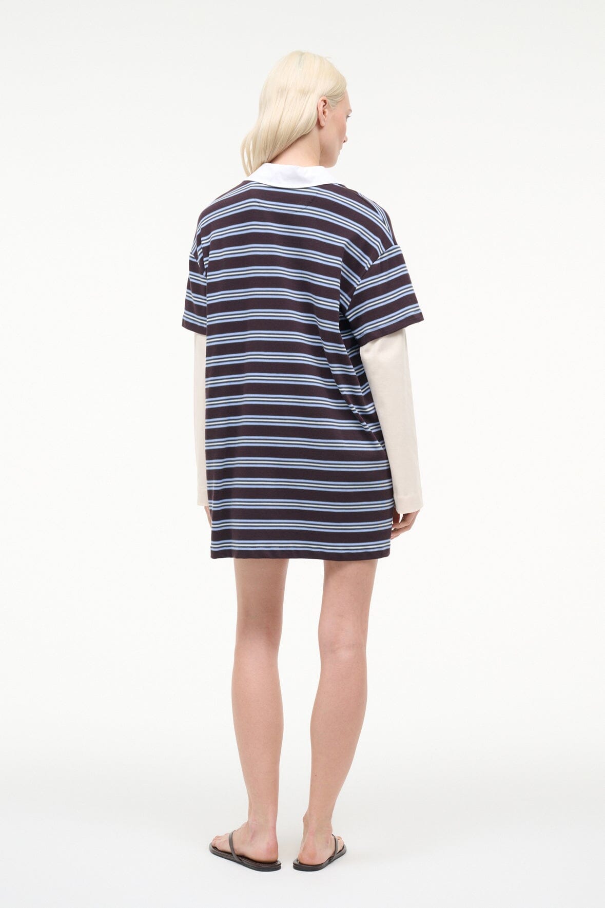 Ivar Dress Redondo Stripe | STAUD Trusted