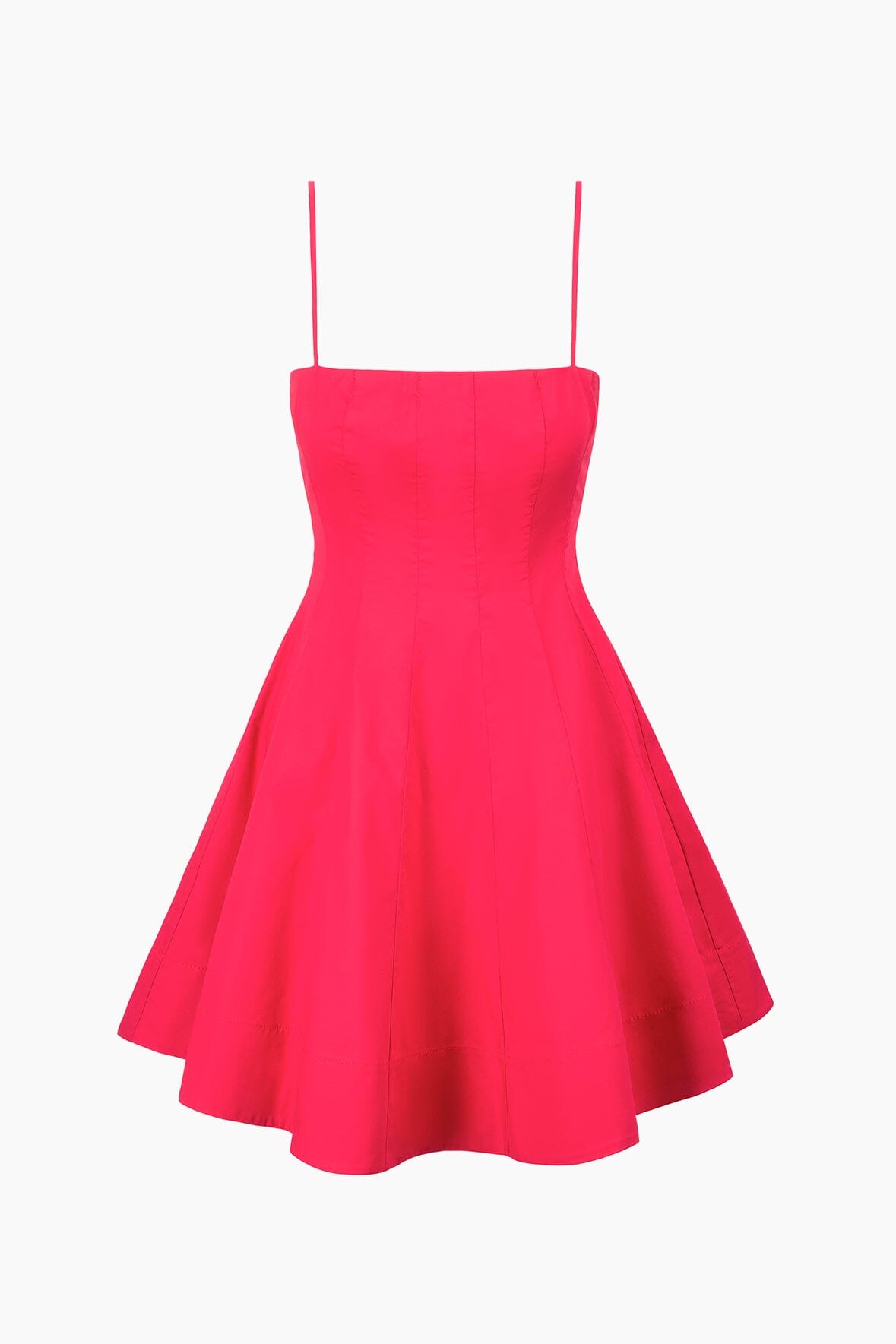 Wylie Mini Dress Cherry | STAUD Value