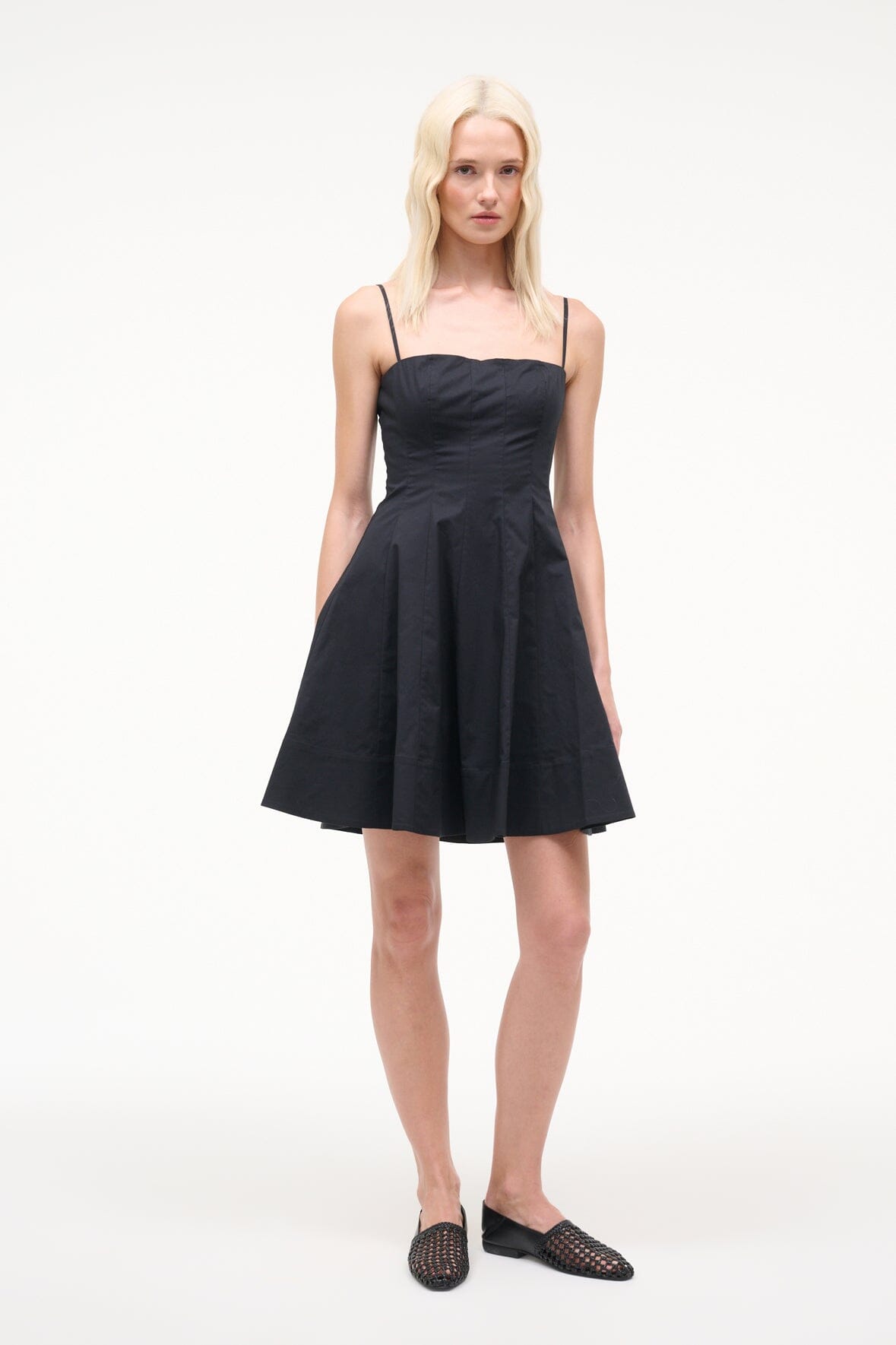 Wylie Mini Dress Black | STAUD Sale