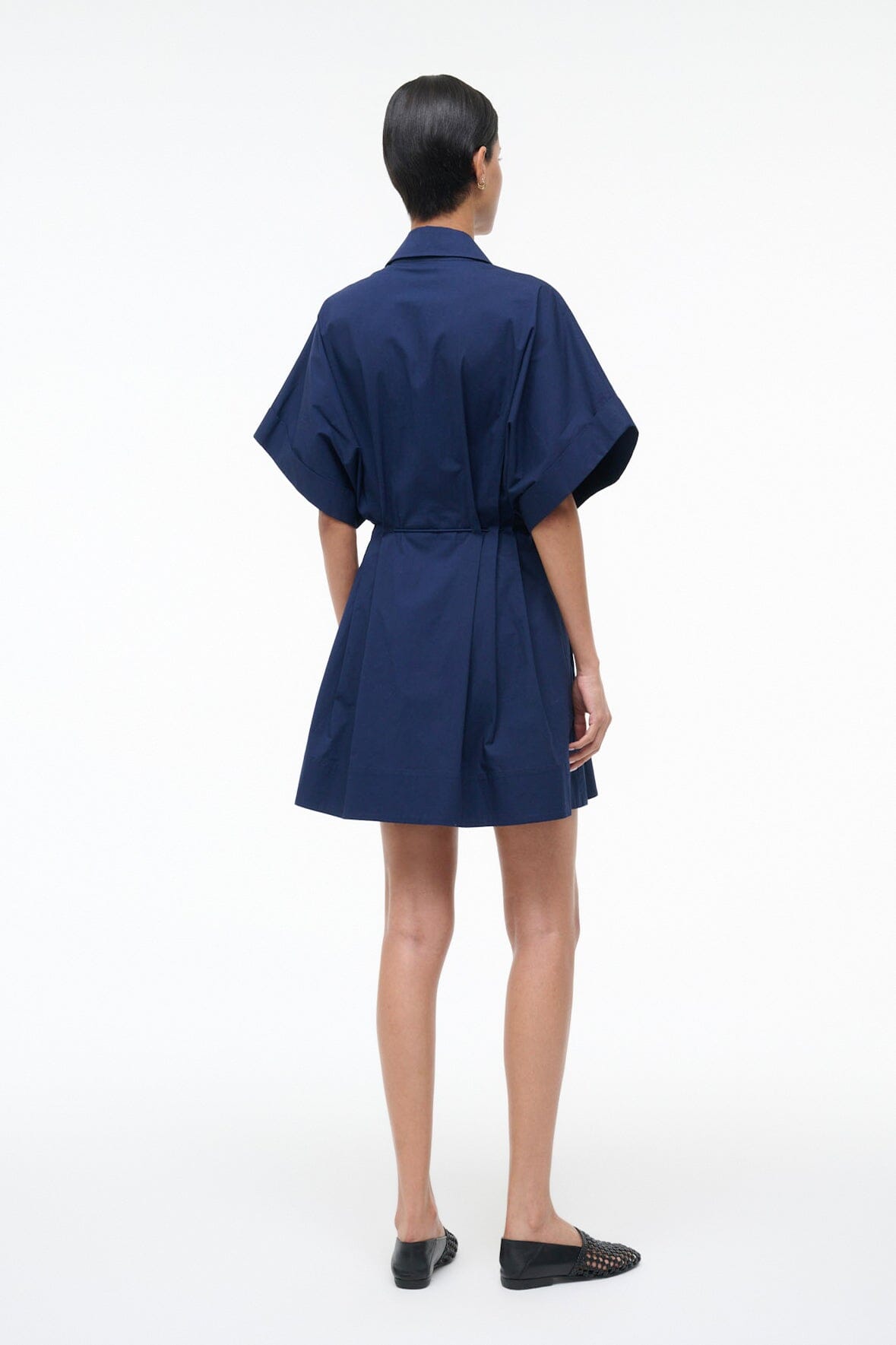 Cori Dress Navy | STAUD Best Price