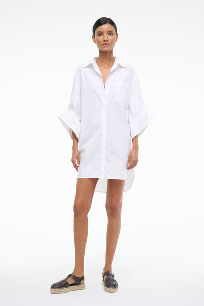 Nico Dress White | STAUD Popular