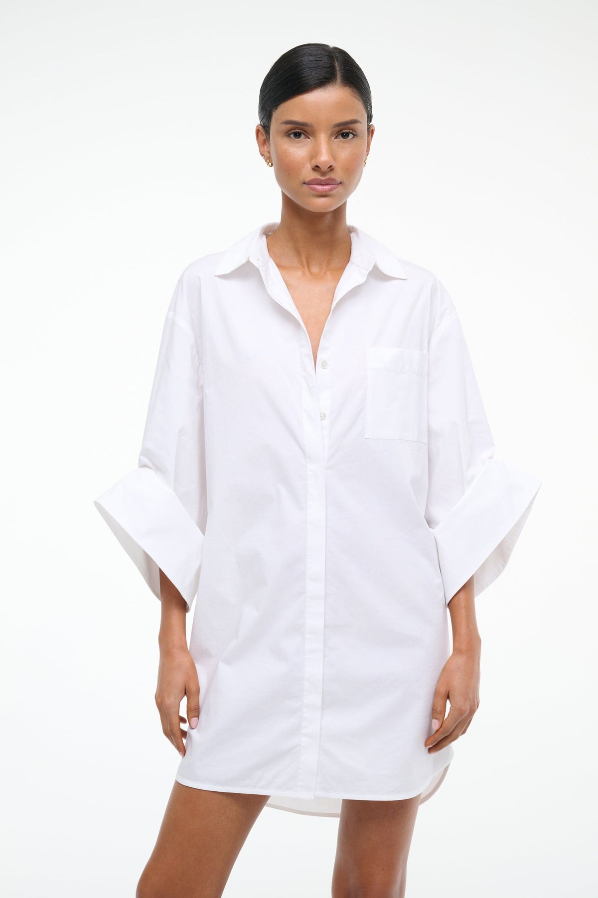 Nico Dress White | STAUD Popular