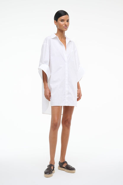 Nico Dress White | STAUD Popular