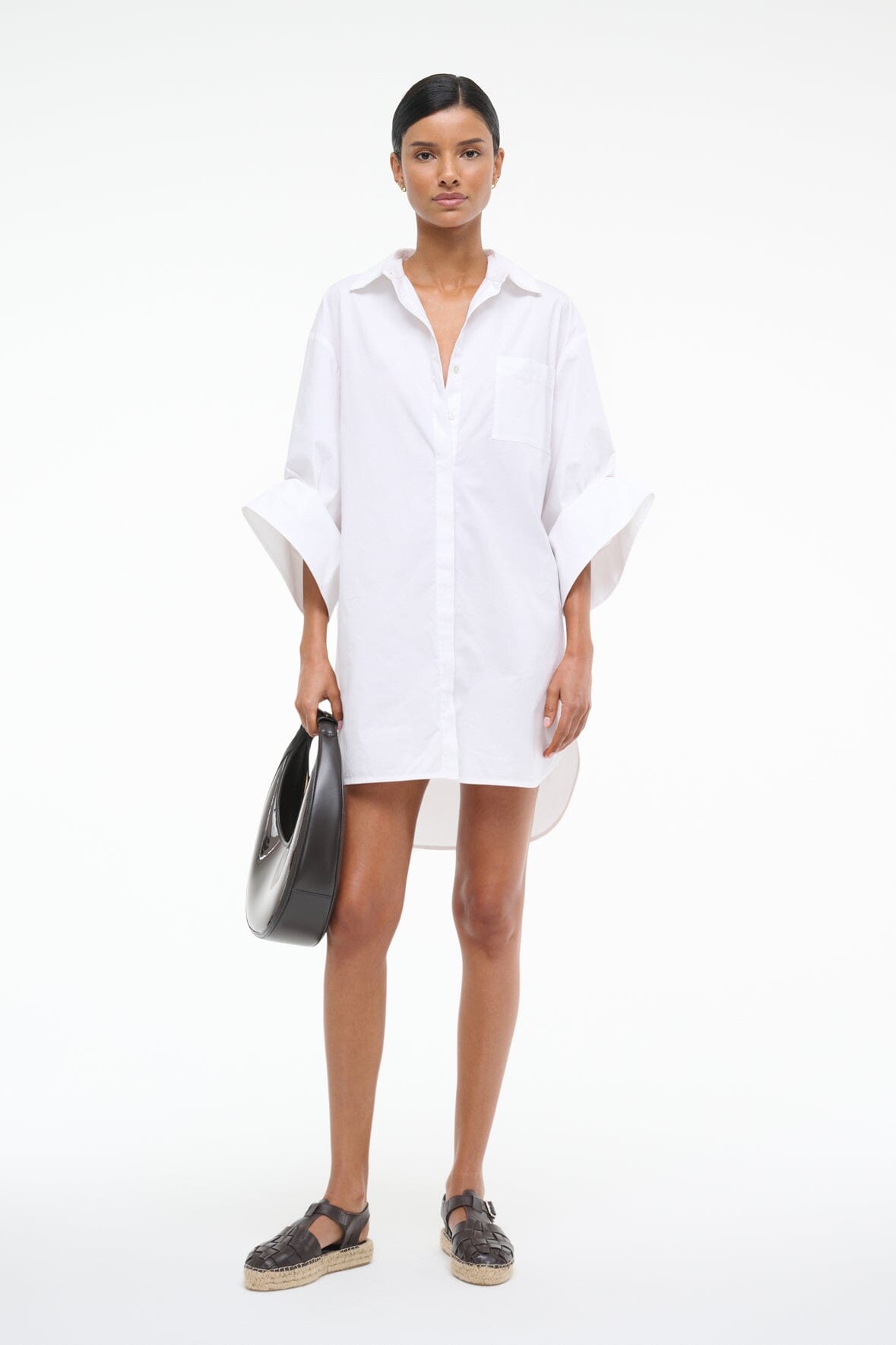Nico Dress White | STAUD Popular