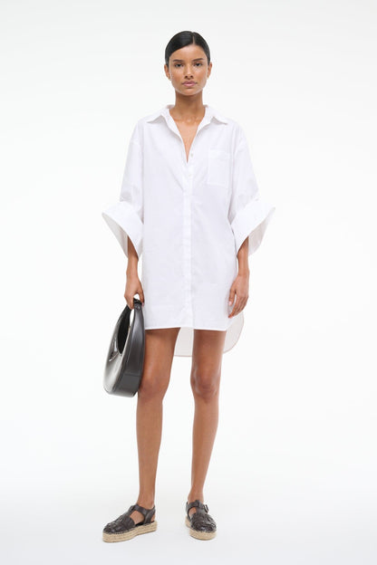 Nico Dress White | STAUD Popular