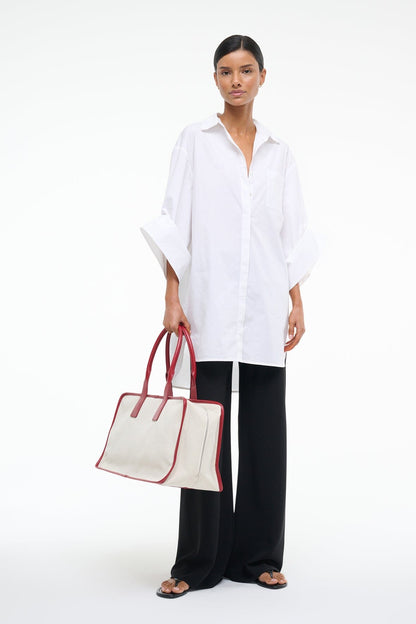Nico Dress White | STAUD Popular