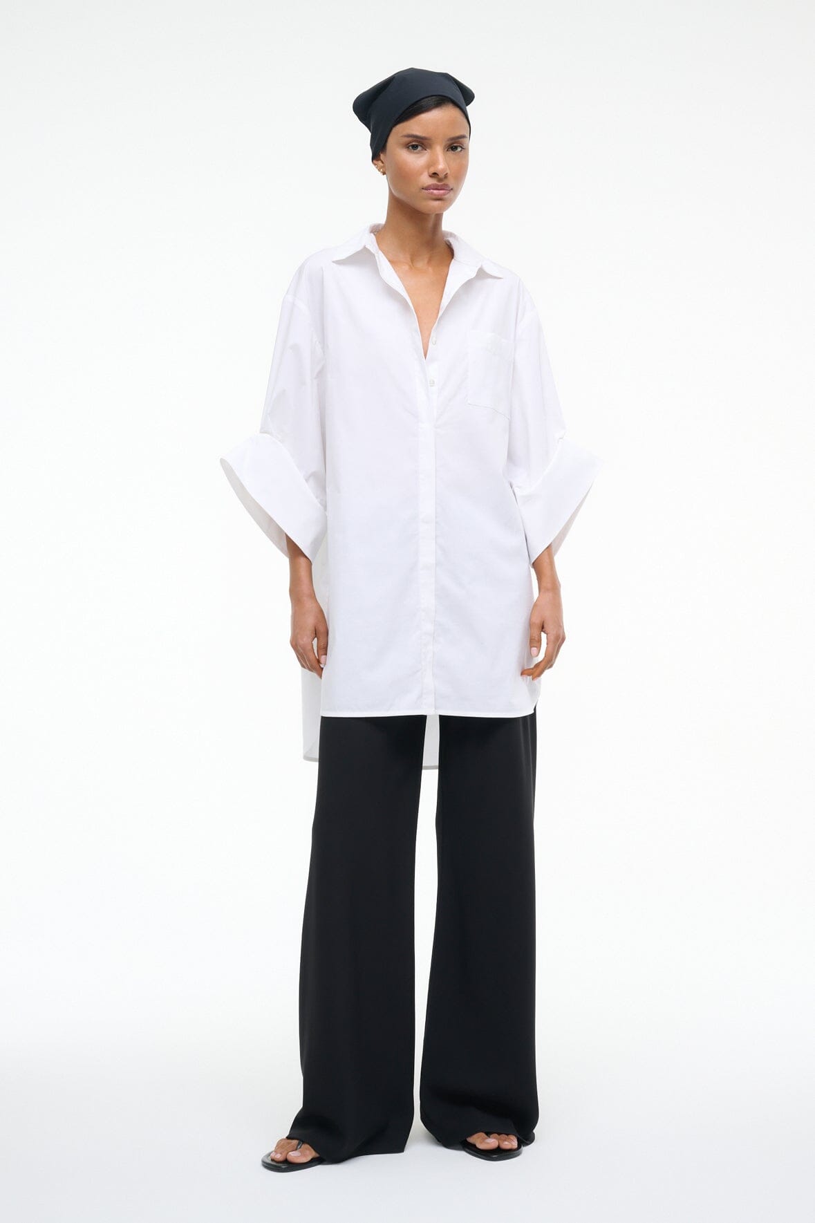 Nico Dress White | STAUD Popular