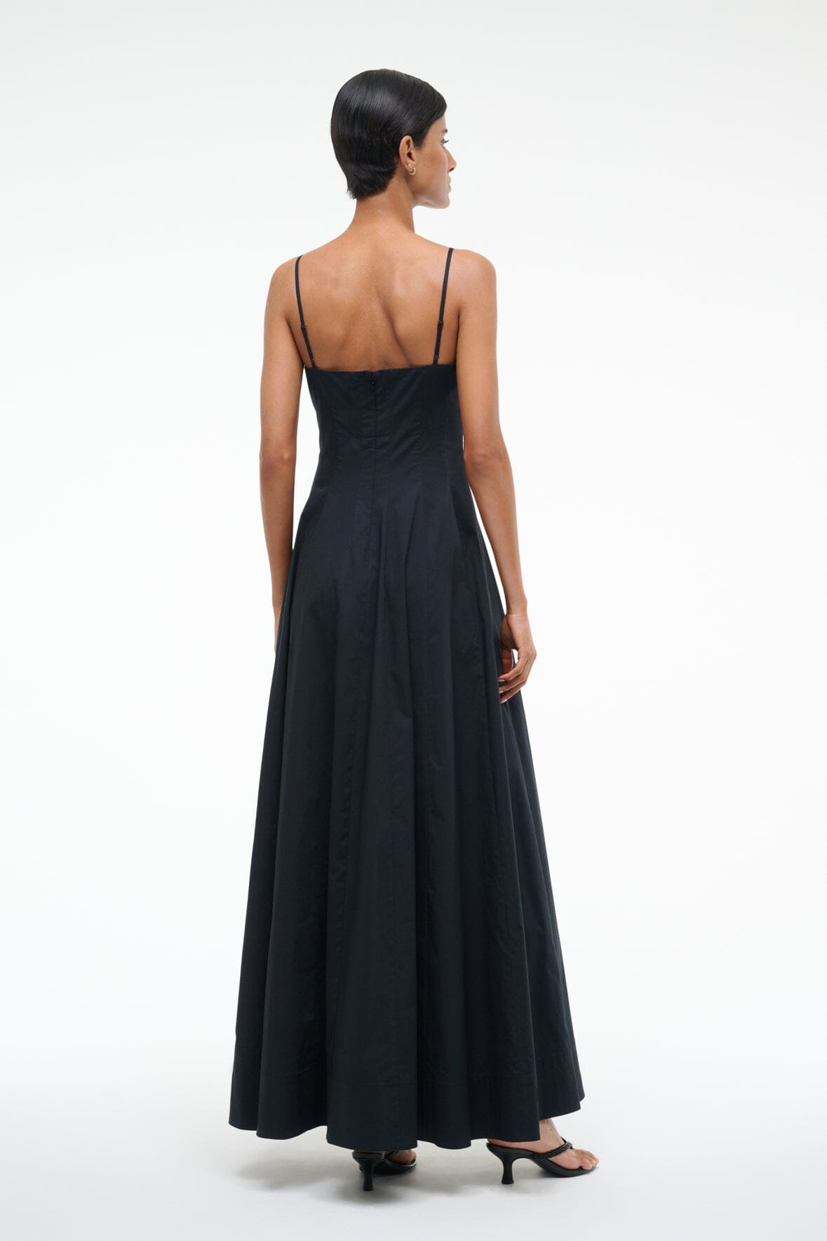 Wylie Maxi Dress Black | STAUD Great Value