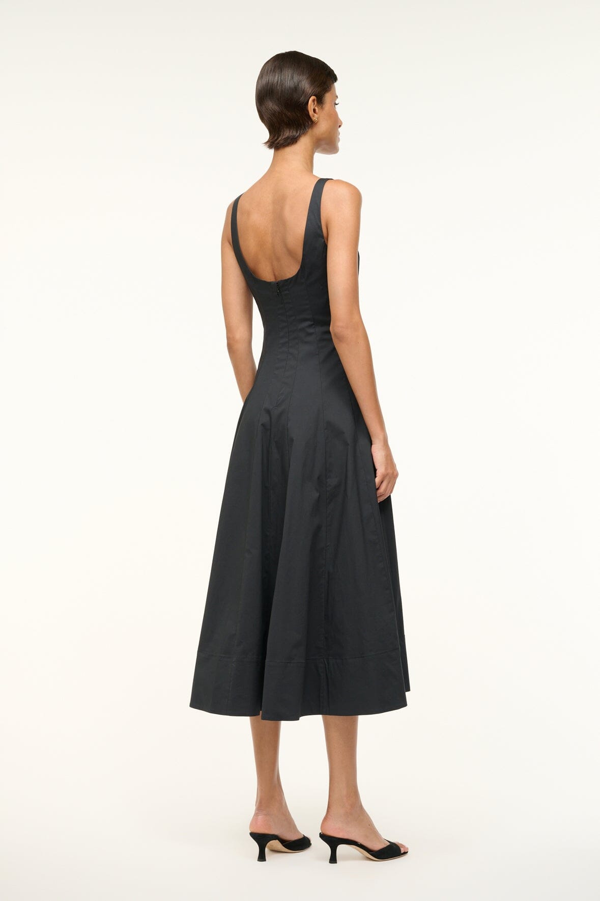 - Wells Dress Black | STAUD Featured