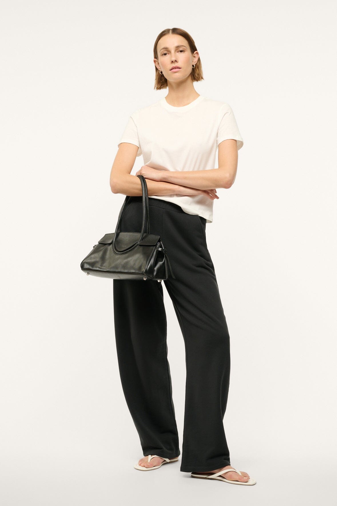 Maude Shoulder Bag Black | STAUD Premium