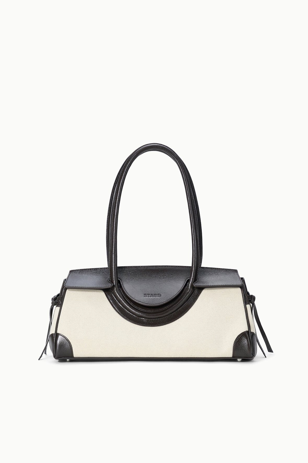 Maude Shoulder Bag Natural Espresso | STAUD Best Price