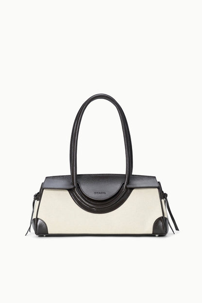 Maude Shoulder Bag Natural Espresso | STAUD Best Price