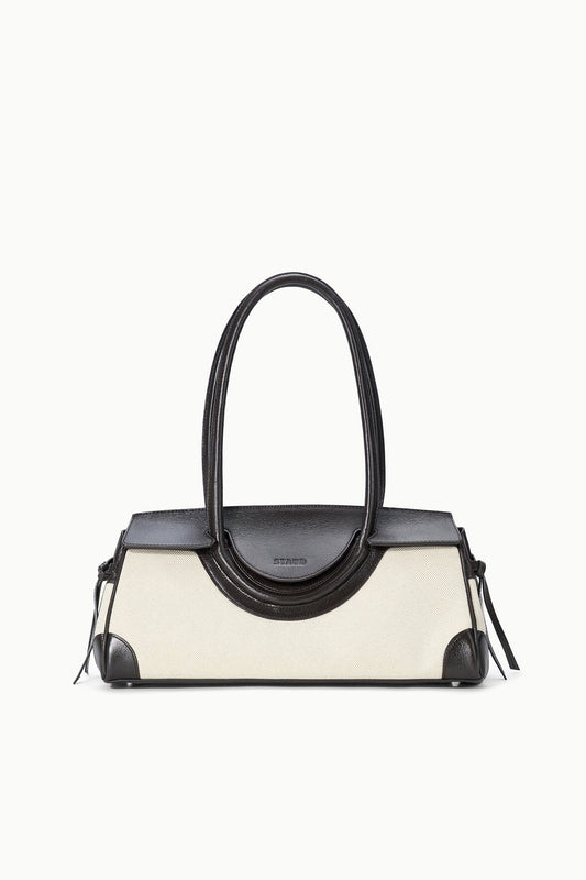 Maude Shoulder Bag Natural Espresso | STAUD Best Price