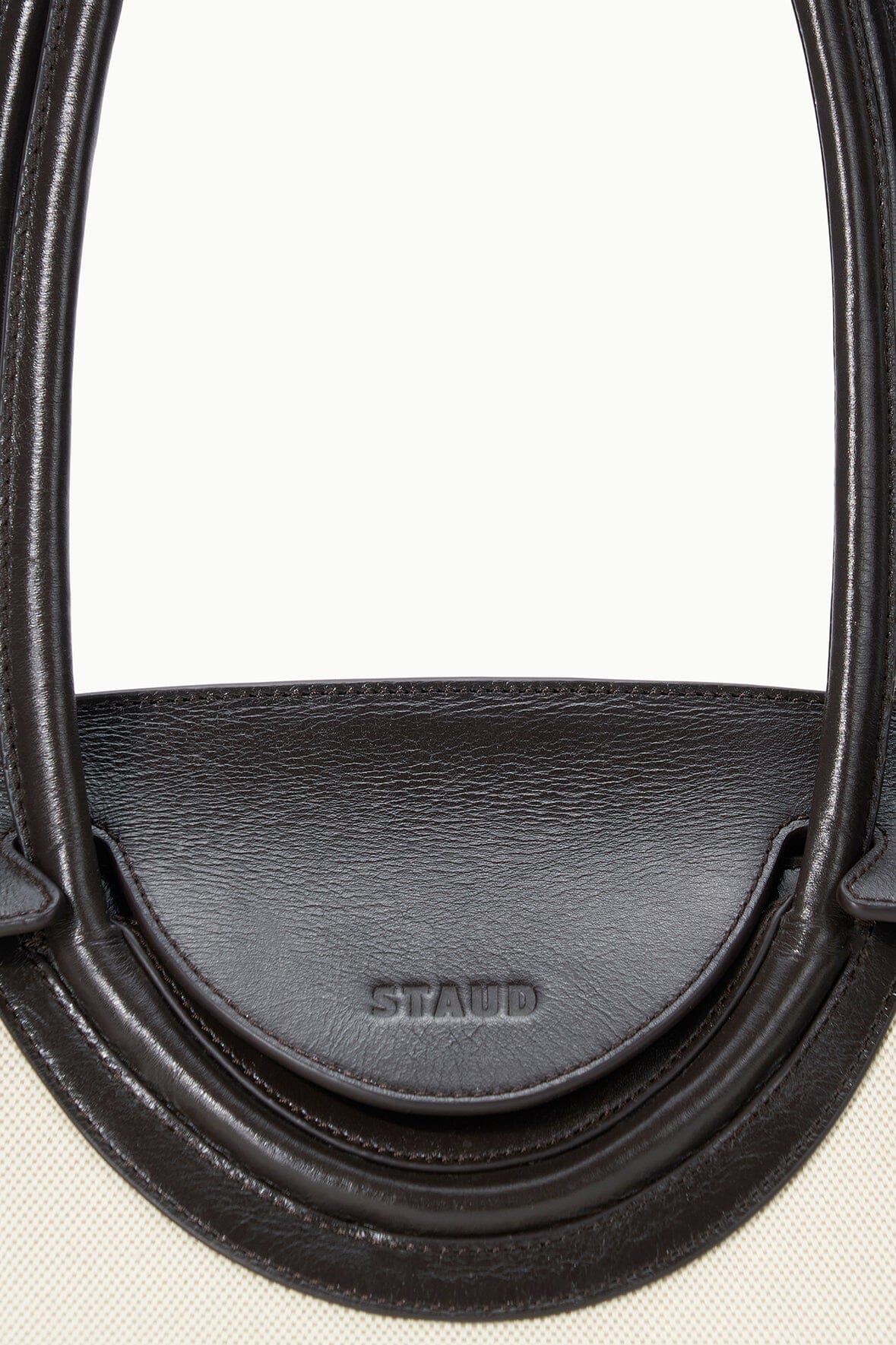 Maude Shoulder Bag Natural Espresso | STAUD Best Price